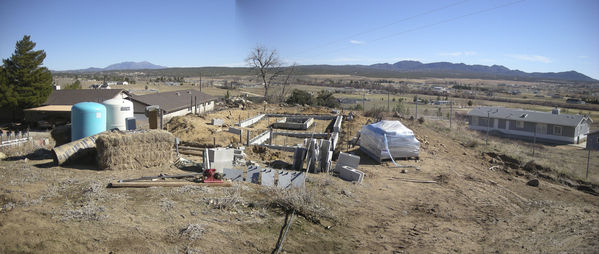 Blocks Set Panorama
A two-shot panorama of the construction site after the first day of work on the foundation
