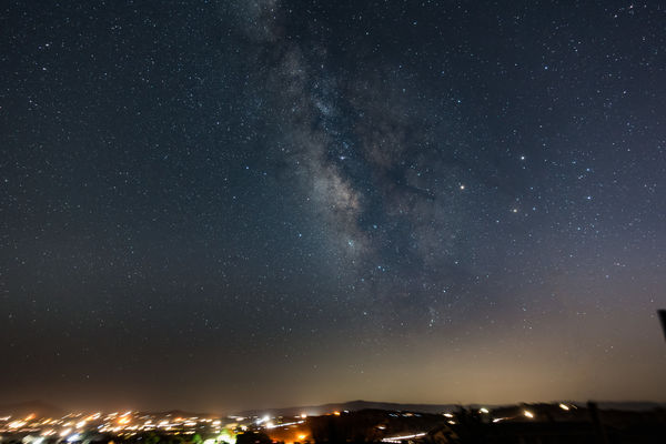 The Central Milky Way
The central Milky Way with Sagittarius and Scorpius.  Processed in Lightroom and Photoshop
