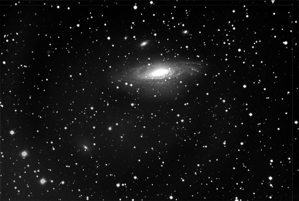 NGC 7331 - 3rd Processing
NGC 7331 -- Spiral Galaxy in Pegasus.  Maxim DL, CCDStack, Photoshop.  Third processing, taking out more of the gradient in the backgound.
