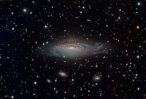NGC 7331 -- Spiral Galaxy in Pegasus
NGC 7331, a spiral galaxy in Pegasus, 40 million light years away. Captured with MaximDL and CCD Commander. Calibrated and processed in PixInsight.
