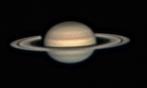 Saturn
Saturn, first light on the C-11 from Lake Riverside.  Processed in Registax and PixInsight.
