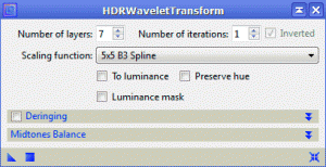 HDR Wavelet HDR Wavelet