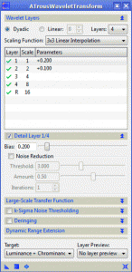 Sharpen Wavelet Sharpen Wavelet
