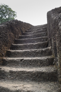 Rock Carved Steps