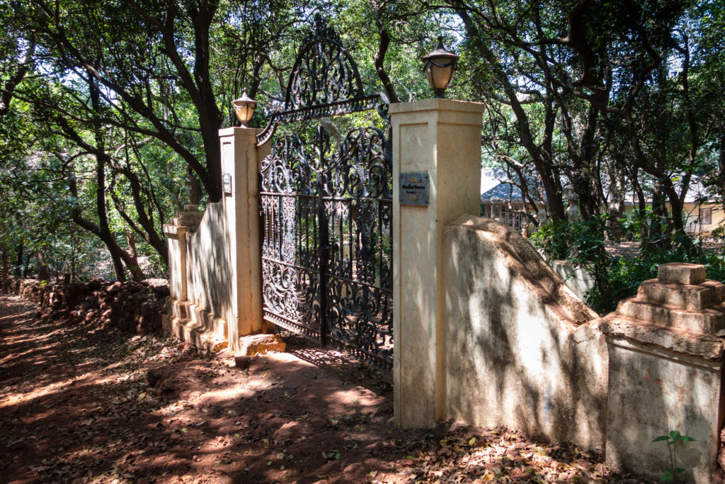 One of many spooky gates on Matheran