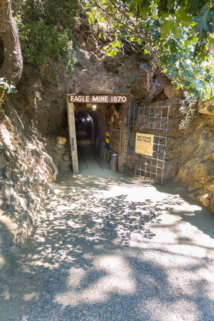 The entrance into the Eagle Mine and the starting point for the tour.