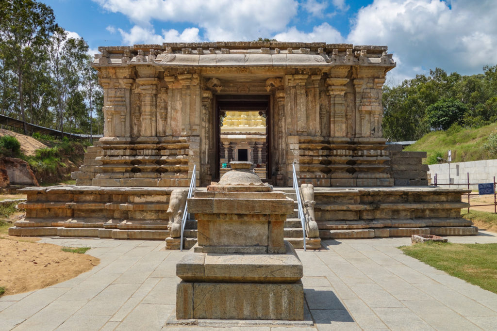 The entrance to the Sri Keerthinarayana Temple