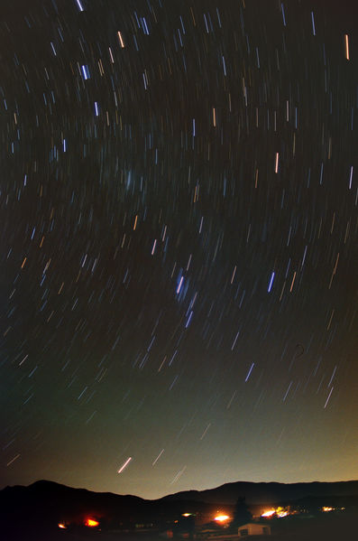 Star Trails over Anza